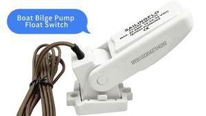 Bilge Pump Float Switch 12V 24V 32V DC Automatic Water Level Controller 20A Max Marine Boat Float Switch with Mercury-Free Design for Yacht RV Marine Bilge Pumps (350-3700 GPH)