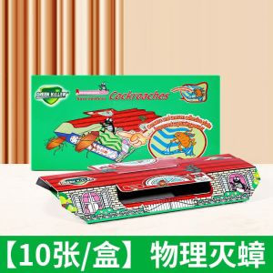 Cockroach Bait Trap Household Powerful Cockroach House Japanese Cockroach Stickers Cockroach Killer Adhesive Cockroach Board Wholesale