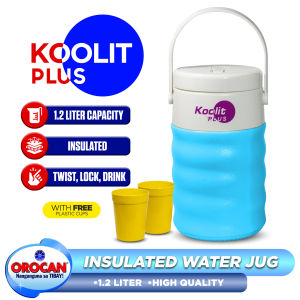 Orocan Water Jug 1.2 Liters Koolit Plus - Gold Mind Everyday Low Price