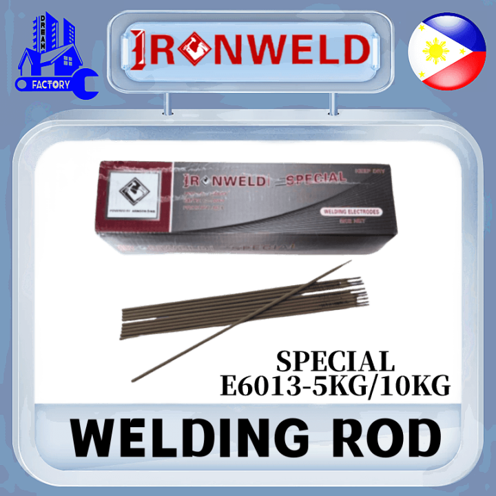 IRONWELD Welding Rod SPECIAL E6013 5kg/10kg Lazada PH