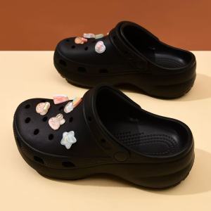 [Free Shipping] Cute Cloud-Shaped Clogs For Women WomenS Outdoor Sandals Beach Slippers Home Slippers WomenS Closed-Toe Slippers