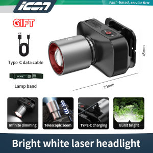 ICON Solar Clip LED Light Waterproof | High Brightness Solar Powered Clamp Light Easy Install Free Shipping for Outdoor & Balcony BUY1 TAKE1