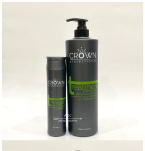 Crown Professional Treatment Shampoo 1000ml/250ml (Green)