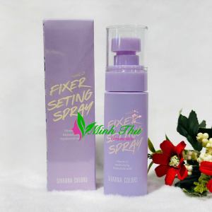Xịt Khóa Make Up Dưỡng Ẩm Phù Hợp Mọi Loại Da Sivanna Colors Make Up Fixer Setting Spray HF736 60ml