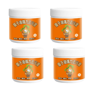 【Household Ceaning】Coconut Oil Powerful Stain Remover Paste Household Kitchen Pots and Pans Bathroom Yellowing Polishing Tile Cleaning Leave-In Detergent Care椰子油三效合一强力去污膏