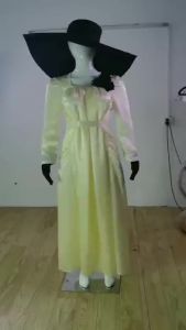 2023 New Style Autumn Resident Evil 8 Village Cosplay Dimitrescu Vampire Lady Timitrescu Coswear Halloween Costumes for Women