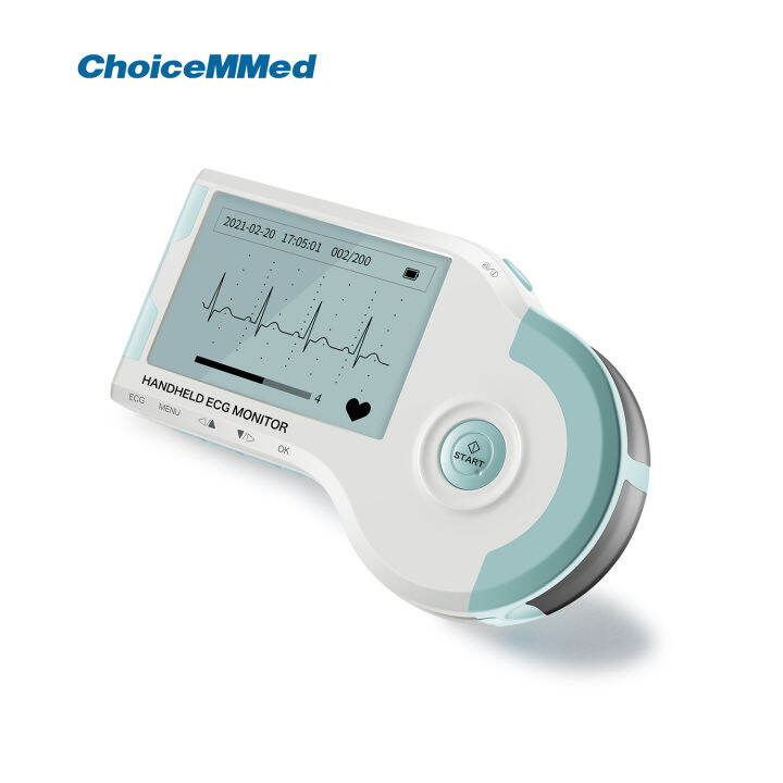 ChoiceMMed Portable ECG Monitor EKG Single Color Screen Household ...