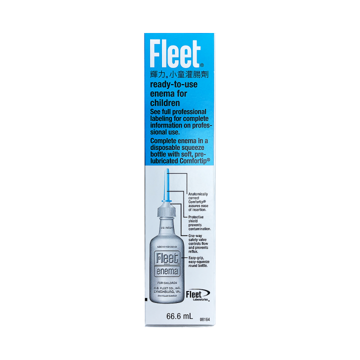 Fleet Enema Pediatric for Kids, Relieves Constipation, Bowel Movement ...