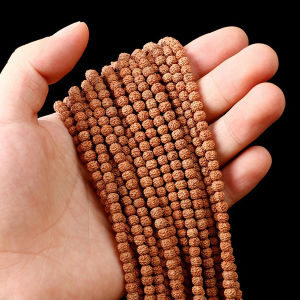 5/7/9mm New Natural Rudraksha Japan Mala 108 Bead Hindu Buddhist Prayer Meditation for Meditation Practice Bracelet Jewelry Gift
