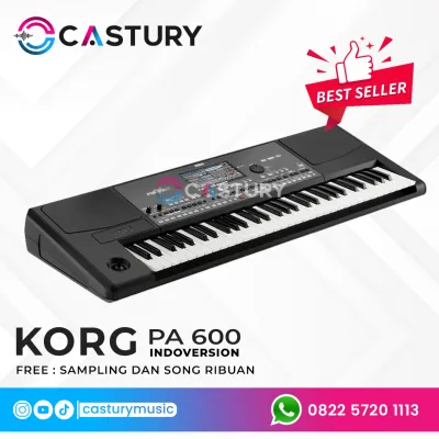 KORG PA 600 Indoversion Garansi Resmi 1 Tahun. Bonus Sampling
