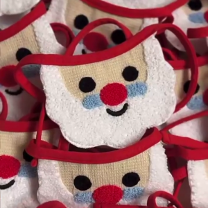 Cat Dogs Saliva Towel Christmas Theme Collar Cat Dogs Bandana Tie Neck Strap Scarf Accessories for Kitten and Puppies