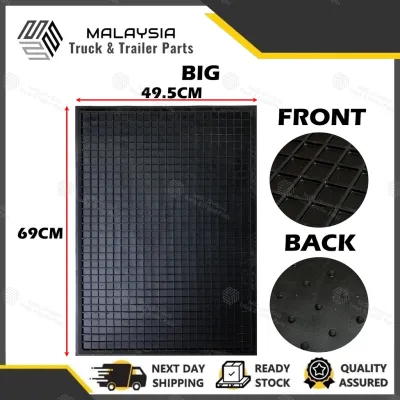 HIGH QUALITY THICK CAR MAT RUBBER CARPET FLOOR MAT BIG SMALL SIZE LORRY HOME TRUCK MUDFLAP 4X4 16” x 21” 19.5” x 27”