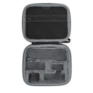 RC Carrying Case for DJI Osmo Pocket 3 Black PU Suitcase for Pocket 3 Camera Portable Handbag Shoulder Bag