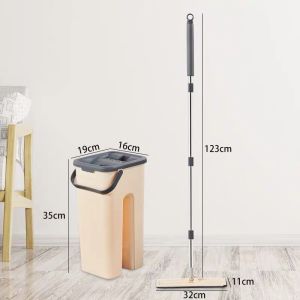 2 IN 1 SELF-CLEAN WASH & DRY SCRATCH MOP