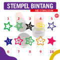 Stempel Bintang Guru Star Teacher stampel penilaian guru unik Bintang reward TK SD Paud. 