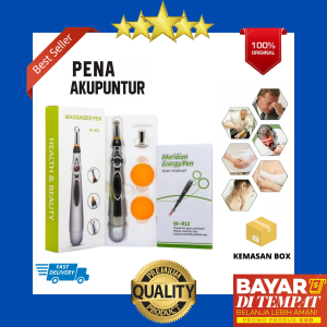 [ BERGARANSI ] Pena Akupuntur Asli Original Alat Terapi Pijat Refleksi Meridian Energy Elektrik Pena Ajaib Akupuntur Untuk Kesehatan Kecantikan Acupuntur Pen Therapy - Alat Kesehatan Message Pen Akupuntur Titik Akupunktur Laser Listrik Wajah Kaki Kepala