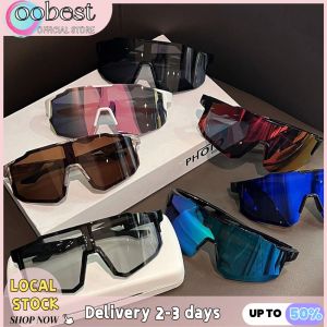oobest 【Delivery 2-3 days】Fit Over Sunglasses for Men Women Cycling Large Frame Wind Dust Proof UV Protection Trendy Goggles Fit Over Prescription Glasses