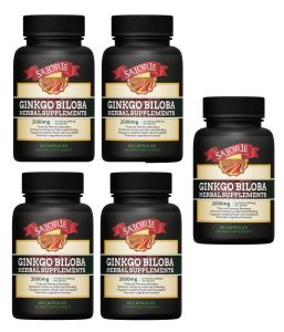 Ginkgo Biloba SupplementsImprove MemoryBrain HealthSupports Mental Alertness CapsulesHelps Ease Memory Loss