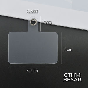 Mika Gantungan Casing Case HP Cantolan Konektor Klip Bening Universal Holder Tali Handphone
