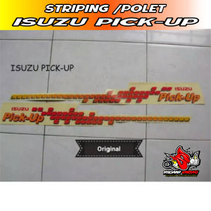 Striping Mobil Isuzu Pick-up 1 SET KIRI KANAN BISA COD