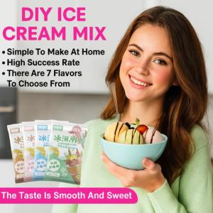 Ice Cream Powder 7 Flavors Homemade Flavored Ice Cream Powder Healthy Without Additives No Machine Required Delicate Texture