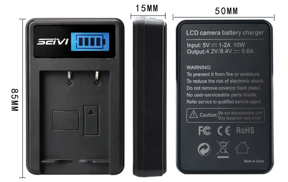 New-Original™▣ Battery Charger for Panasonic Lumix DMC TZ80 DC
