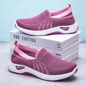 Womens Slip On Shoes Comfortable Loafers Breathable Fashion Shoes Outdoor Sport Flat Shoes for Women