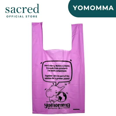 Yomomma 100% Compostable Diaper Bags | 70 Bags in 1 box