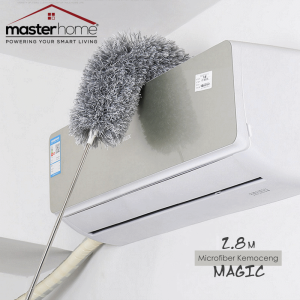 [BEST SELLER] Masterhome Kemoceng Fleksibel 280cm | Bisa di Tekuk | Alat Pembersih Rumah | Kemoceng Bulu Microfiber | Kemoceng Panjang