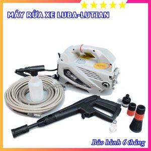 Máy Rửa Xe LuBa-Lutian LT210G - Công Suất 1600W - Đầy Đủ Phụ Kiện - Bảo Hành 6 Tháng