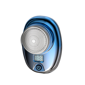 JumboTech 2023 Mini Electric Shaver Men Small Usb Charging Electric Razor Type-C Fast Charging Shaver Waterproof Scraper Portable Electric Recharge Shaver Pocket Size Digital Display Shaver For Travel