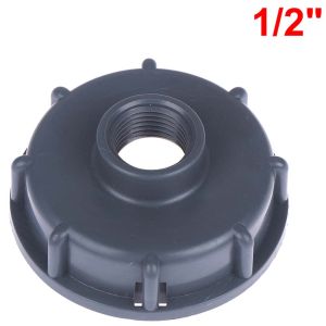 DAWEIF Nhựa Bộ chuyển đổi null Nắp ren thô S60X6 Thùng nhiên liệu IBC Tư nối Bộ điều hợp bể chứa IBC