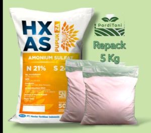 Pupuk ZA HX AS DGW AMONIUM SULFAT REPACK 5 KG