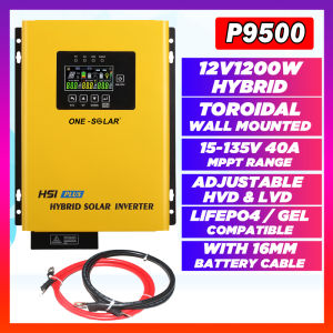 One Solar Hybrid Solar Inverter 12v1000W 12V1200W with 40A MPPT
