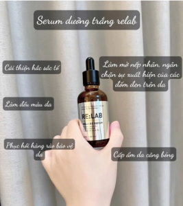 Tinh chất dưỡng trắng Rela..b mela b3 serum sáng da mờ thâm sạm nám 50ml