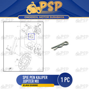 Spie Pen Kaliper Jupiter MX -  Spit Spy Kancingan Kancing Kunci Pengunci Baut Baud Mur Kaliper