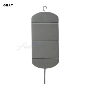 Foldable Ironing Pad with 360° Rotating Hook Portable Wide Clothing Board Temperature Resistant for Wrinkle-Free Clothes