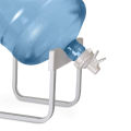 Detachable Bracket Bottled Water Dispenser Drinking Bucket Gallon Stand With Faucet Spigot Valve. 