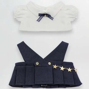 DVFDA T-shirt 20cm Doll Clothes Dress Up Stuffed Dolls Cotton Dolls Outfit Fashion Mini Clothes Doll Uniform Set Dolls Accessories
