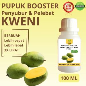 Pupuk Kweni Cepat Berbuah / Pupuk Pelebat Buah Kweni / Pupuk Booster Kweni Cair