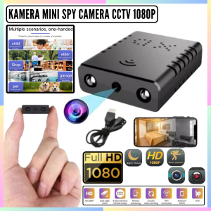 FAST DELIVERY XD Kamera CCTV Mini Tersembunyi Spy Camera 1080P Infrared Tanpa Kabel Jarak Jauh