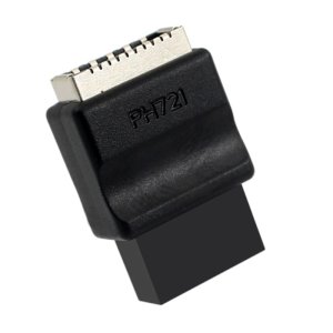 USB 2.0 9Pin to Type Adapter Fast Speed Transmission Converters Adapter Header for Desktop Motherboard Enhancement