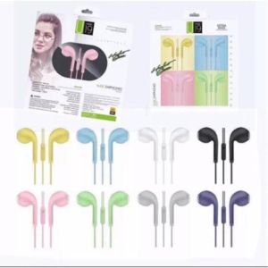 Handsfree U19 Macaron Earphone Macaroon Matte Colow Hifi Extra Bass