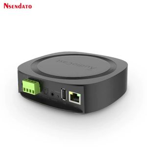 IEAST Audiocast AMP50 Wireless WiFi & BT V5.0 Amplifier Multi room Audio Music Receiver Adapter For Airplay DLNA Speakers Mic TV