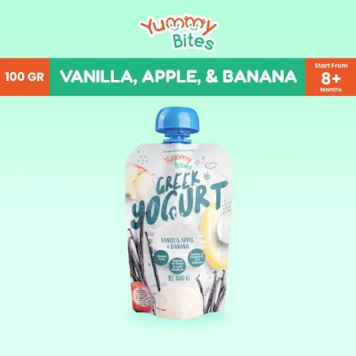 [NIKITA WILLY EXCLUSIVE] Yummy Bites Greek Yogurt 100 GR Snack Baby/ Cemilan bayi