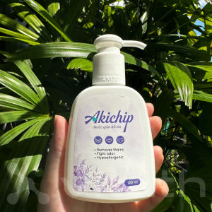 Nước giặt đồ lót Akichip giúp khử mùi kháng khuẩn giảm nấm ngứa an toàn cho da nhạy cảm 120ml