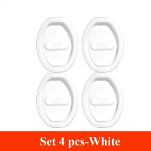 Silicon giảm chấn chốt khóa cánh cửa xe ô tô-Mẫu dùng chung tất cả các hãng xe (Set 4pcs)