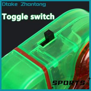 Dtake 1PC Fish Bite Alarm High Sensitive Fishing Alarm Sound Bell LED Light Indicator Clip-on Fishing Rod Buzzer Fishing Accessories