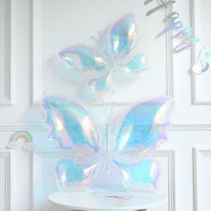 Big Butterfly Foil Balloon Wedding Party Decoration Colorful Butterfly Balloon Photography Props Girl Birthday Party Baby Shower Supplies