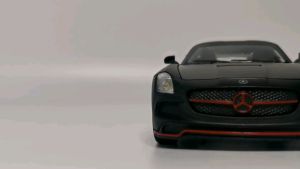 Dreys Benz SLS AMG Alloy Car Model 1:32 Diecast Toy Vehicle with Box